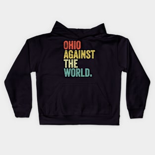 Ohio Against The World Kids Hoodie